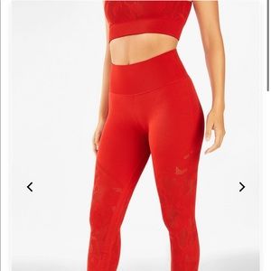 Fabletics crop top & leggings set